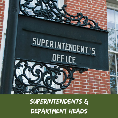 SUPERINTENDENTS & DEPT HEADS